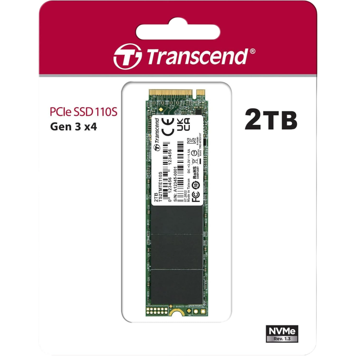 SSD-Speicher 2TB Transcend MTE110S (TS2TMTE110S) - Foto 4