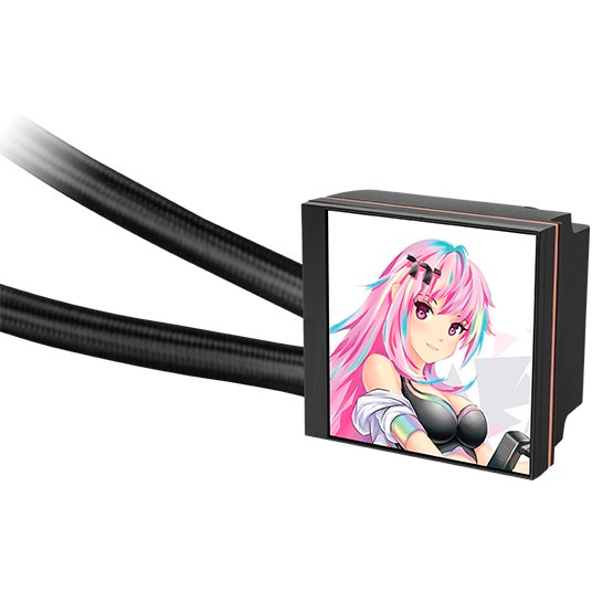 Flüssigkeitskühlungssystem Thermaltake MAGFloe 360 Ultra ARGB Black - CL-W432-PL12SW-A - Foto 3