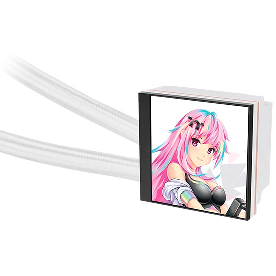 Flüssigkeitskühlsystem Thermaltake MAGFloe 360 Ultra ARGB White - CL-W433-PL12SW-A - Foto 3