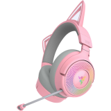 Headset Razer Kraken Kitty V3 Pro Quartz (RZ04-05170200-R3M1)