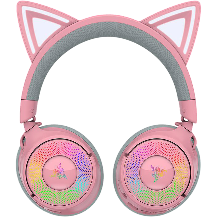 Headset Razer Kraken Kitty V3 Pro Quartz - RZ04-05170200-R3M1 - Foto 3