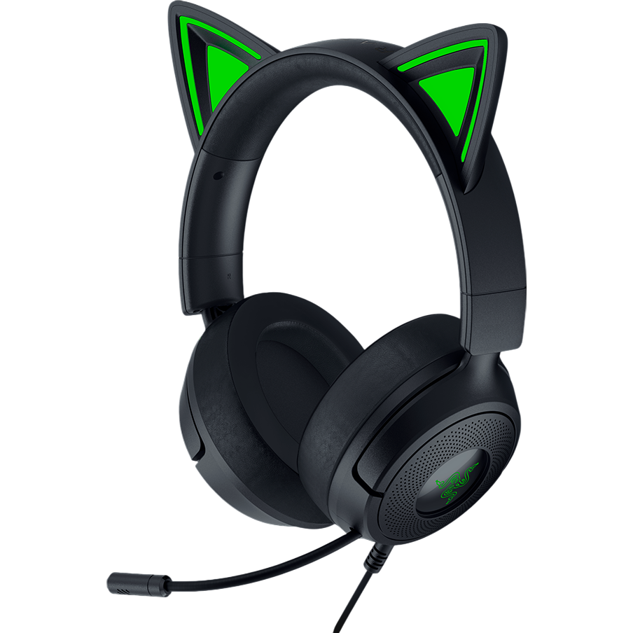 Headset Razer Kraken Kitty V3 X Black - RZ04-05350200-R3M1