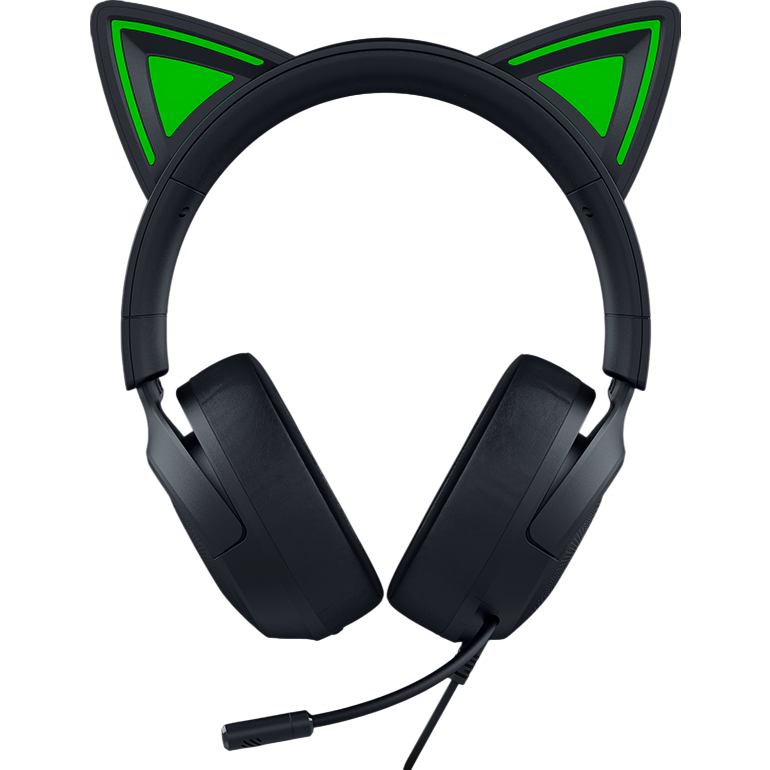 Headset Razer Kraken Kitty V3 X Black - RZ04-05350200-R3M1 - Foto 3