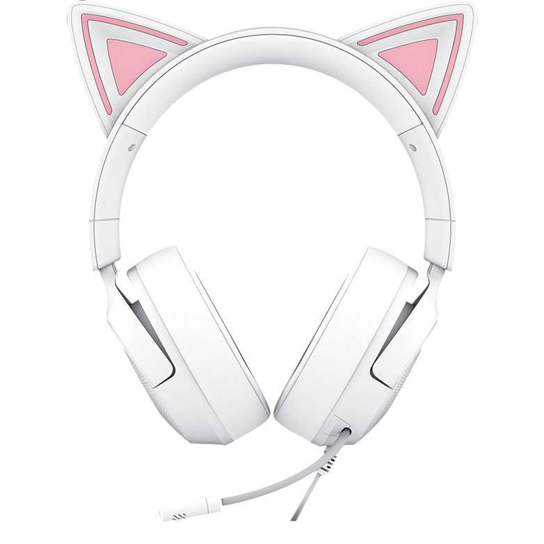 Headset Razer Kraken Kitty V3 X White - RZ04-05350300-R3M1 - Foto 3