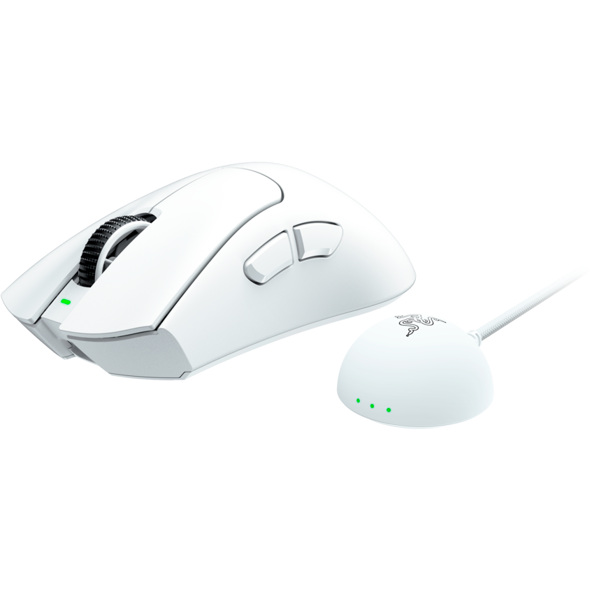 Maus Razer DeathAdder V4 Pro White - RZ01-05330200-R3G1 - Foto 5