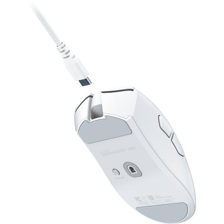 Maus Razer DeathAdder V4 Pro White - RZ01-05330200-R3G1 - Foto 7