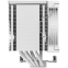 Kühler DeepCool AK500 G2 WH - R-AK500G2-WHNNMN-GJD - Foto 4