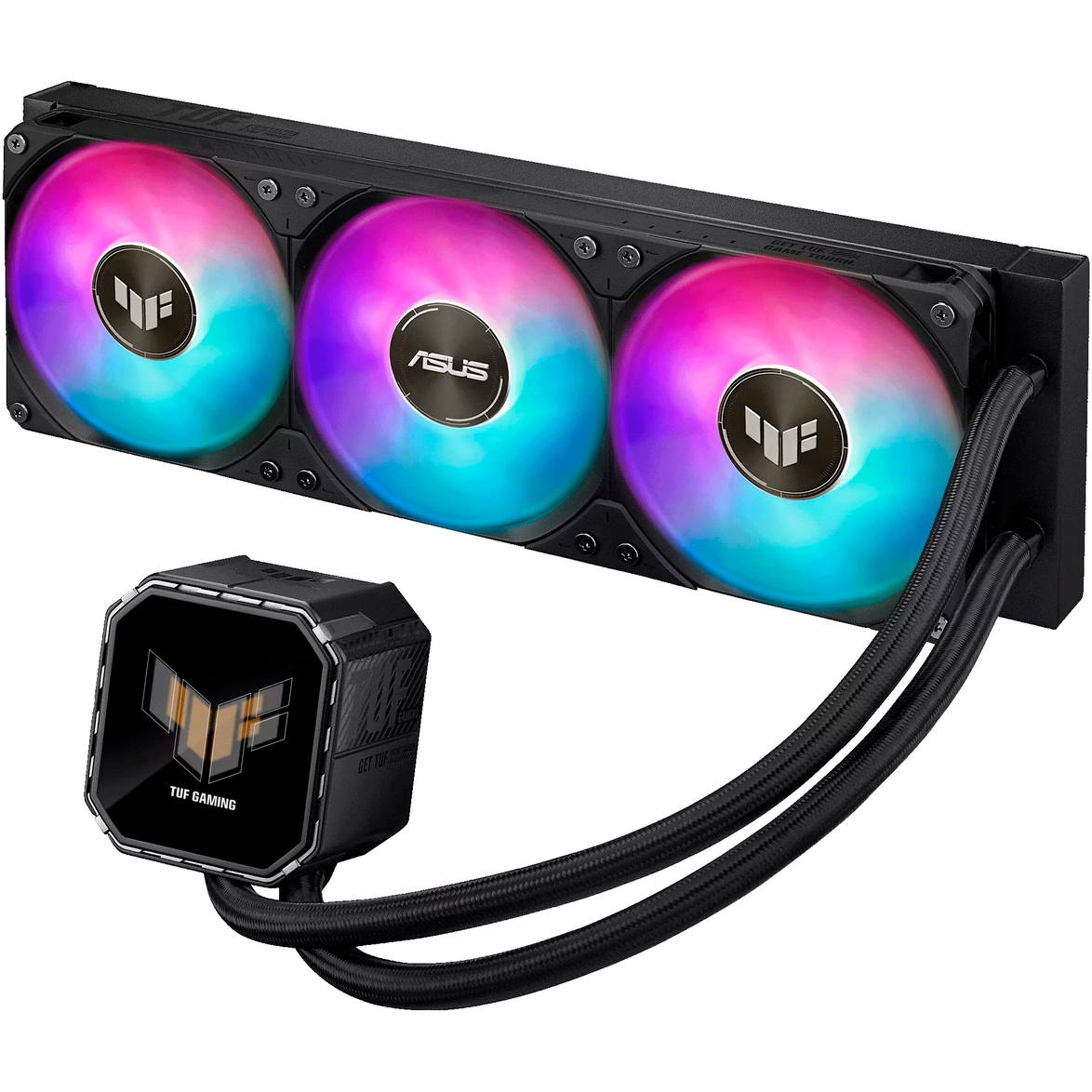 Kühlsystem für Flüssigkeitskühlung ASUS TUF Gaming LC III 360 ARGB LCD Black - 90RC01A1-B0EAY0 - Foto 2