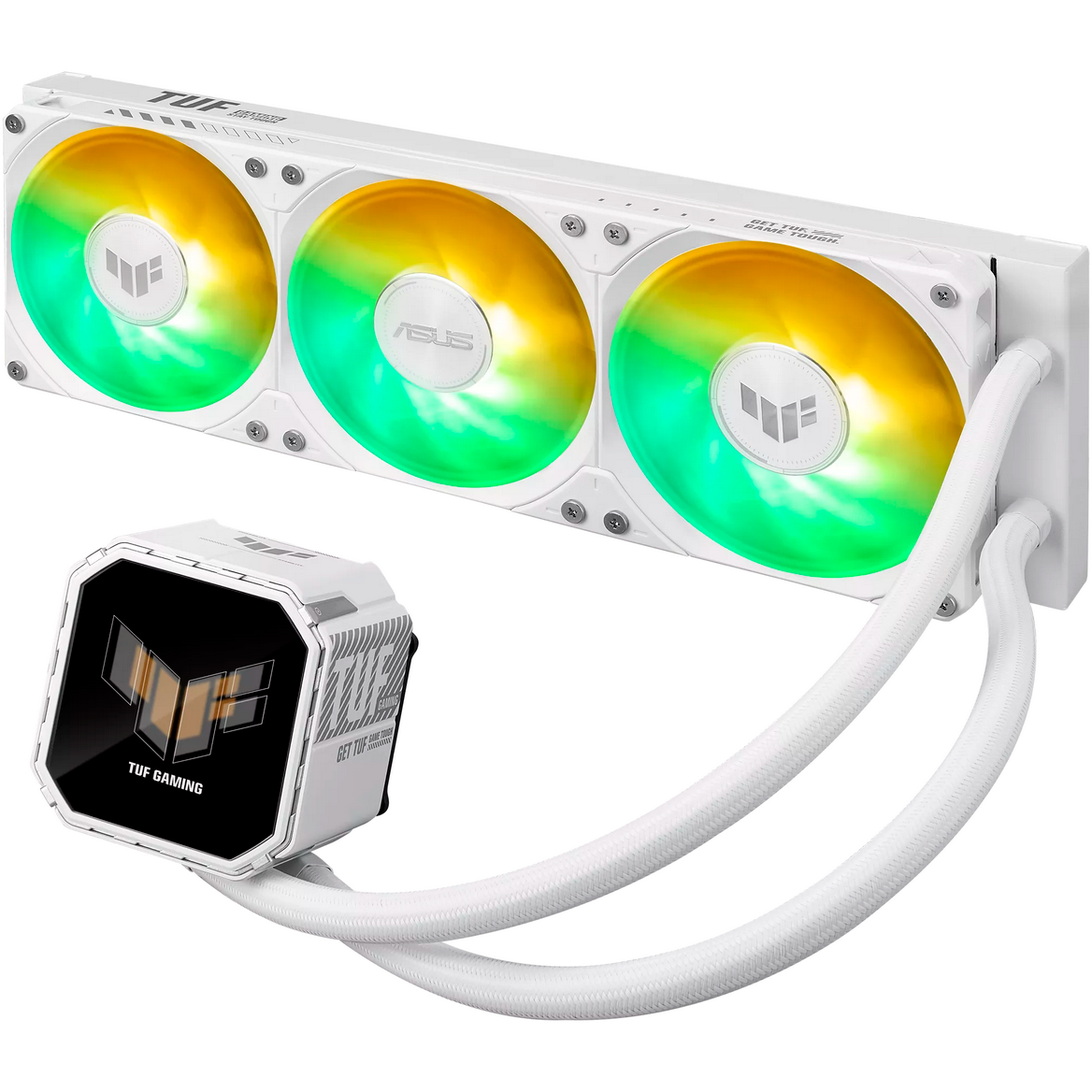 Kühlungssystem mit Flüssigkeitskühlung ASUS TUF Gaming LC III 360 ARGB LCD White - 90RC01A2-B0EAY0 - Foto 2