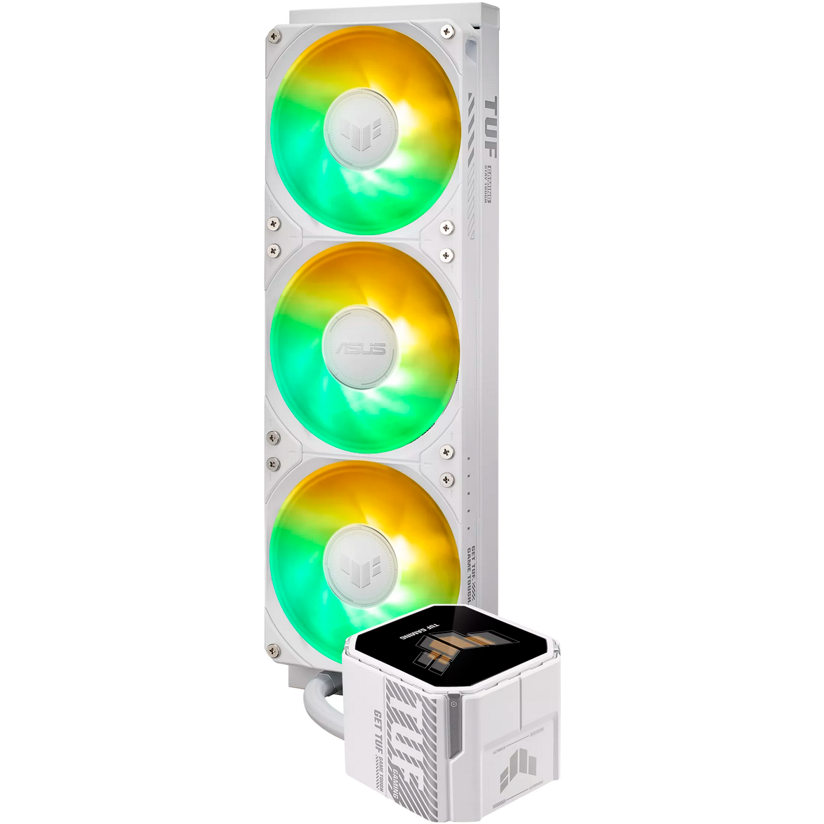 Kühlungssystem mit Flüssigkeitskühlung ASUS TUF Gaming LC III 360 ARGB LCD White - 90RC01A2-B0EAY0 - Foto 4