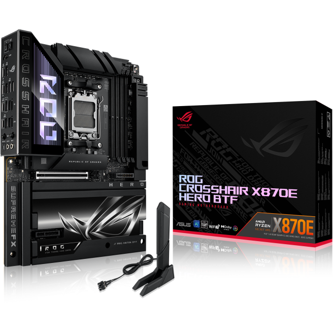 Motherboard ASUS ROG CROSSHAIR X870E HERO BTF - Foto 9