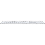 Tastatur Apple Magic Keyboard With Touch ID and Numeric Keypad White Keys (USB-C) (German) (MXK73D/A)