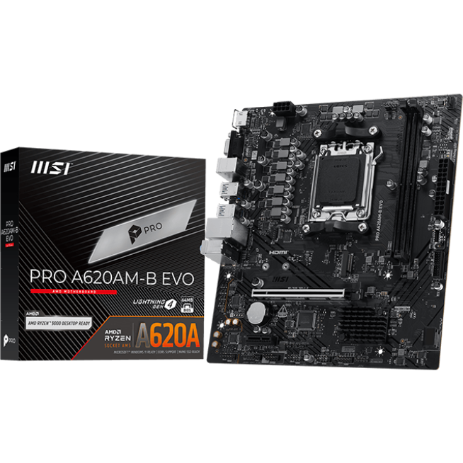 Mainboard MSI PRO A620AM-B EVO - Foto 5