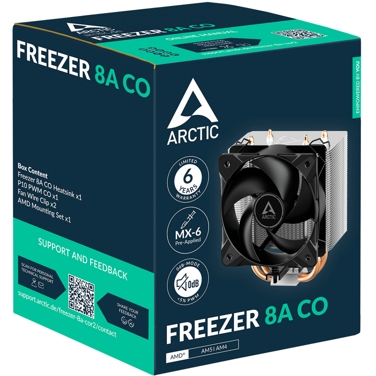Kühler Arctic Freezer 8A CO AMD - ACFRE00162A - Foto 6