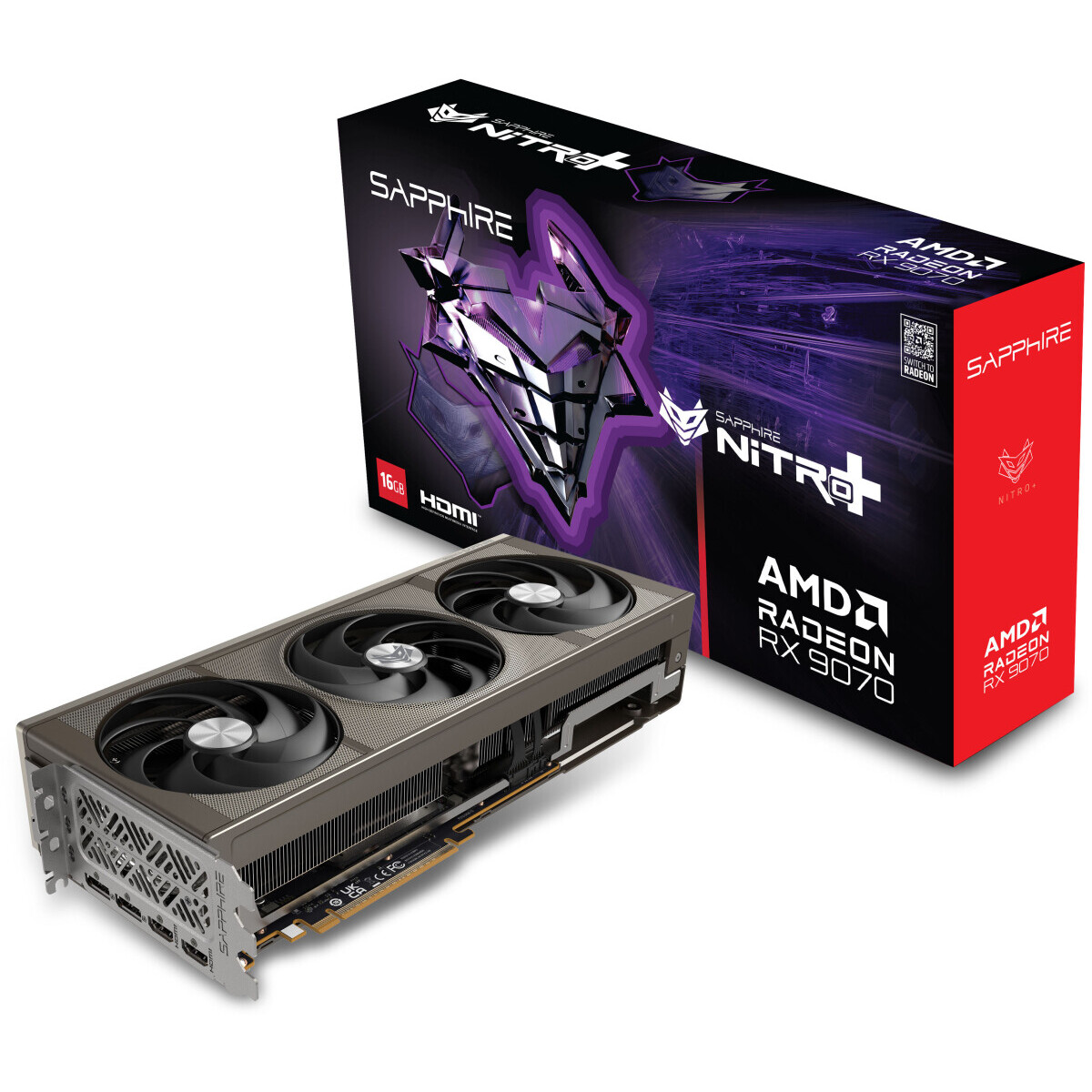 Grafikkarte AMD Radeon RX 9070 Sapphire Nitro+ OC 16GB (11349-01-20G) - Foto 6