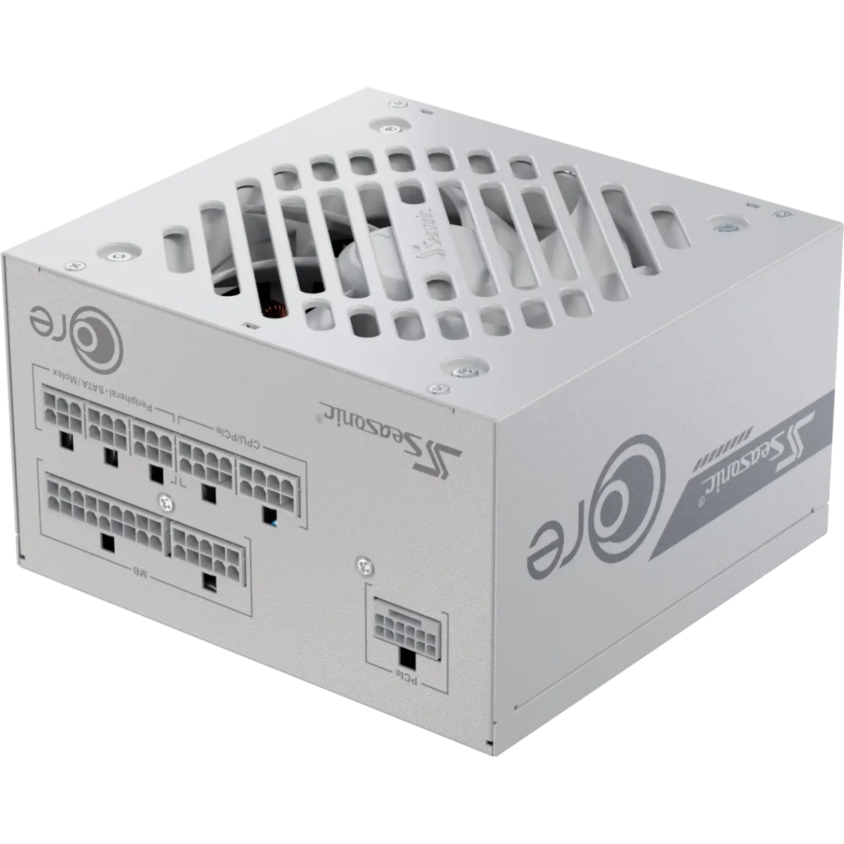 Netzteil 650W Seasonic Core GX-650 ATX 3.1 White - SRP-CGX651-A5A32SF-W - Foto 3