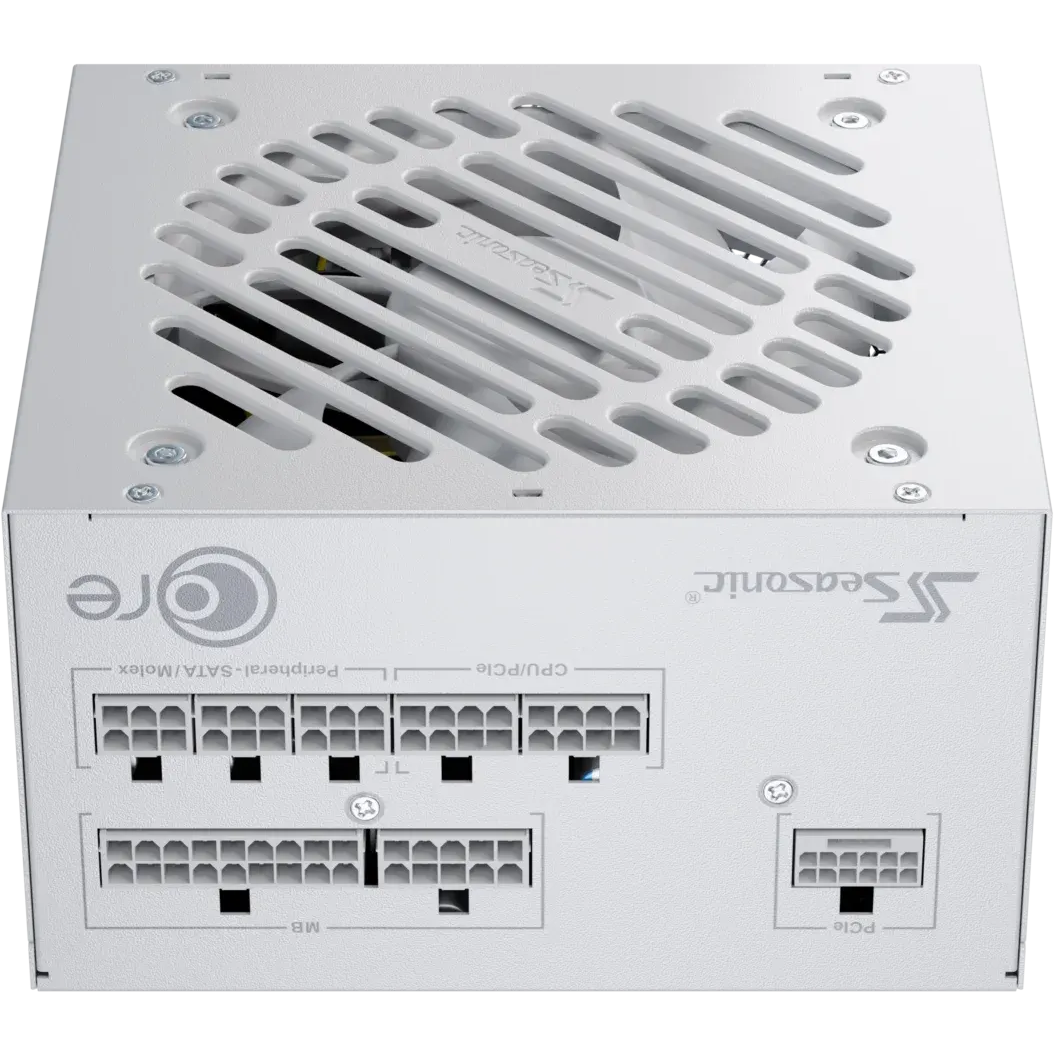Netzteil 650W Seasonic Core GX-650 ATX 3.1 White - SRP-CGX651-A5A32SF-W - Foto 4