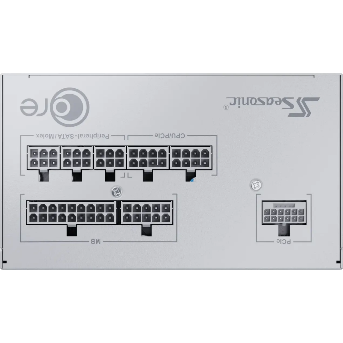 Netzteil 650W Seasonic Core GX-650 ATX 3.1 White - SRP-CGX651-A5A32SF-W - Foto 5
