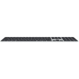 Tastatur Apple Magic Keyboard With Touch ID and Numeric Keypad Black Keys (USB-C) (German) (MXK83D/A)
