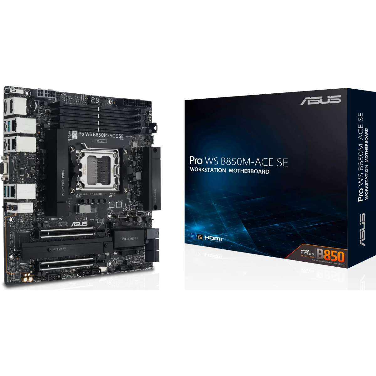 Motherboard ASUS Pro WS B850M-ACE SE - Foto 6