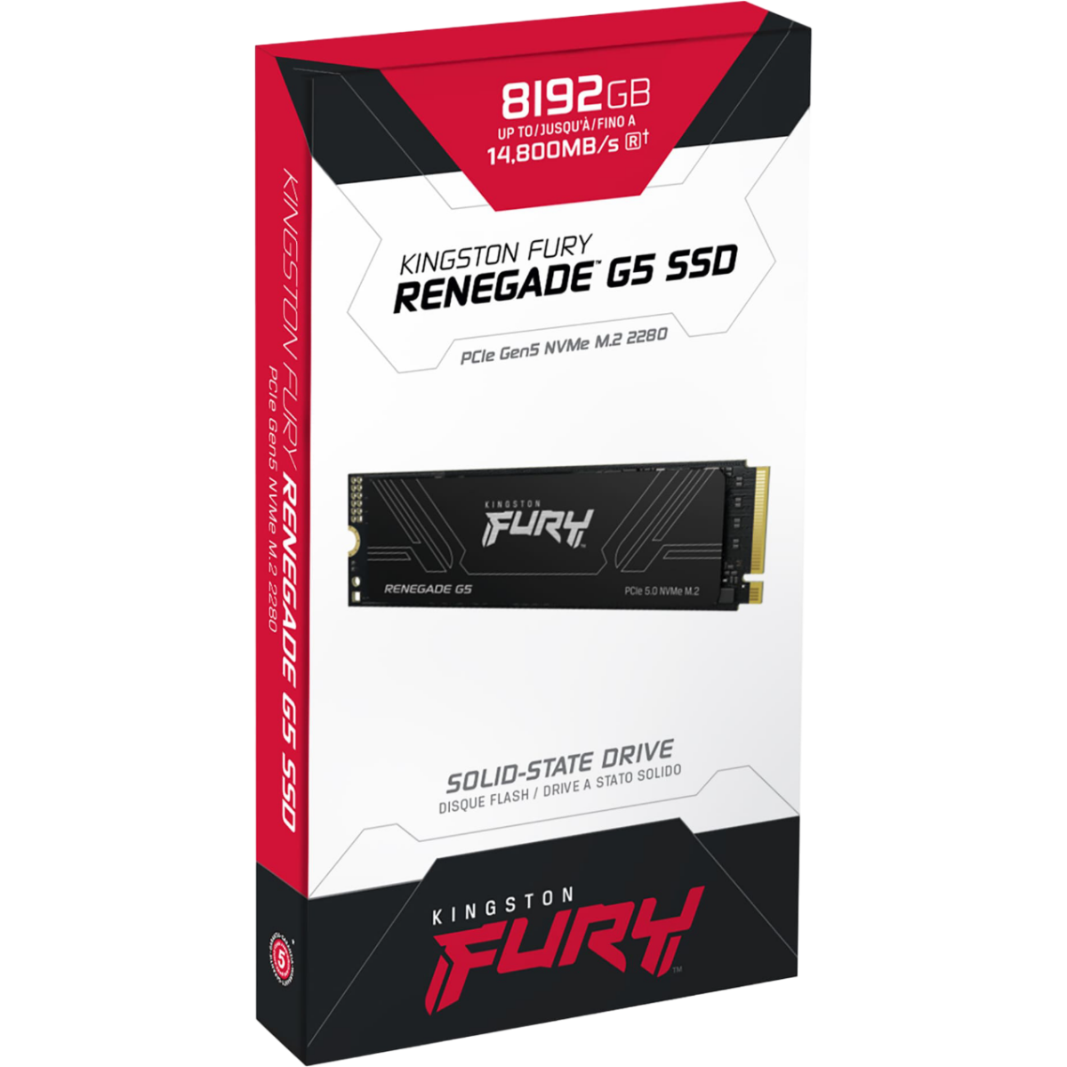 SSD-Speicher 8TB Kingston FURY Renegade G5 (SFYR2D/8T1) - Foto 3