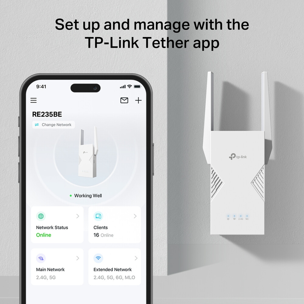 Wi-Fi-Repeater TP-Link RE235BE - Foto 12