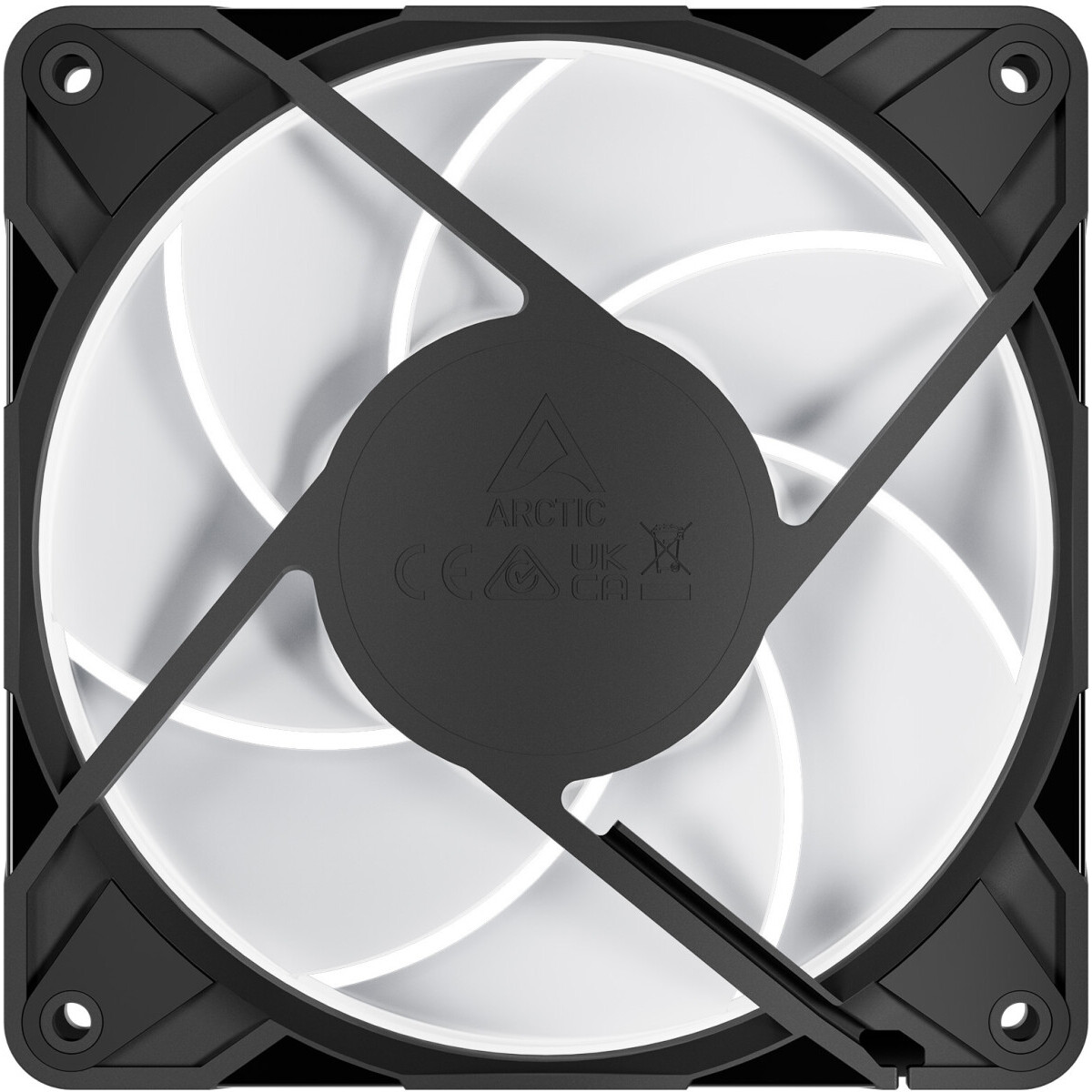 Gehäuselüfter Arctic P12 Pro A-RGB Black (3 pcs) - ACFAN00310A - Foto 6
