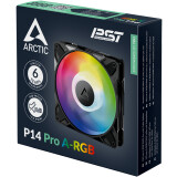 Gehäuselüfter Arctic P14 Pro A-RGB Black (ACFAN00315A)