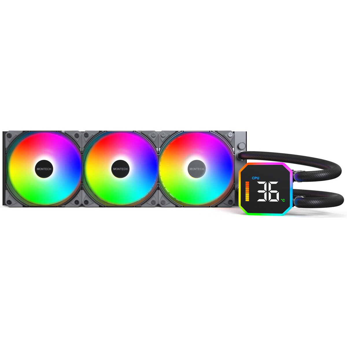 Wasserkühlungssystem MONTECH HyperFlow Digital 360 Black - HYPERFLOW DIGITAL 360 (B)