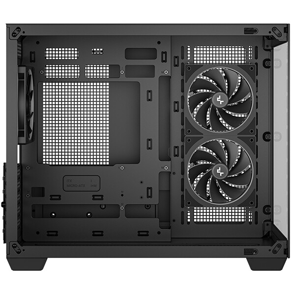 Gehäuse DeepCool CG330 3F Black - R-CG330-BKNGM3-G - Foto 4