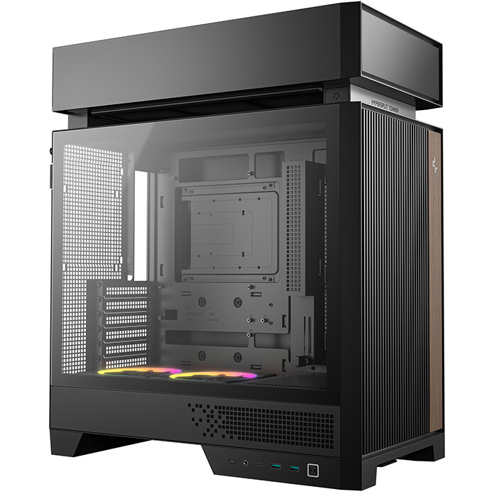 Gehäuse DeepCool CL660 Black - R-CL660-BKNNA0-G-1 - Foto 2