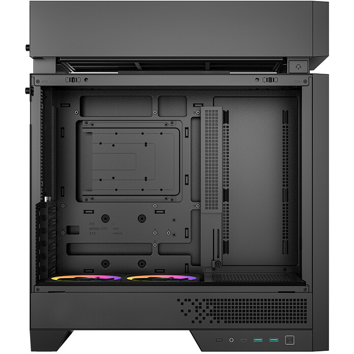 Gehäuse DeepCool CL660 Black - R-CL660-BKNNA0-G-1 - Foto 4