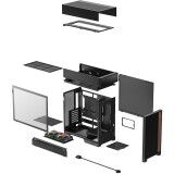 Gehäuse DeepCool CL660 Black (R-CL660-BKNNA0-G-1)