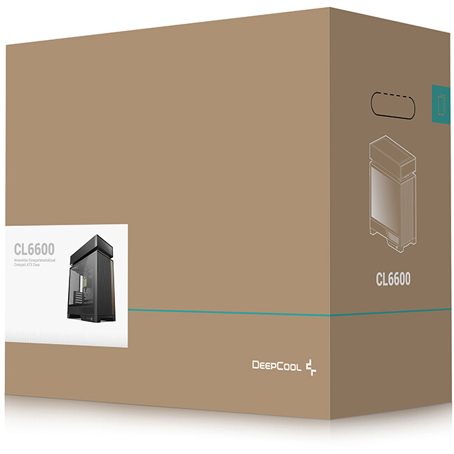 Gehäuse DeepCool CL6600 Black - R-CL6600-BKNNA0-G-1 - Foto 11