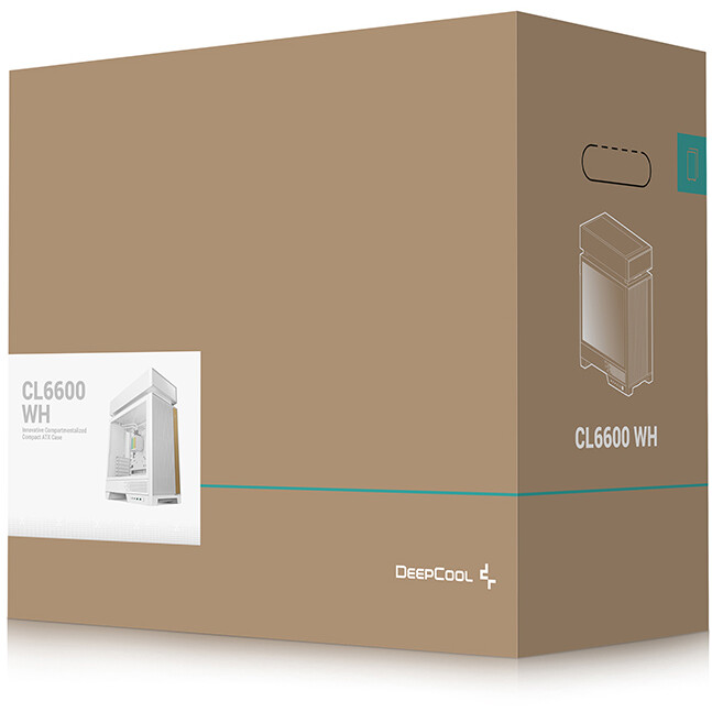 Gehäuse DeepCool CL6600 White - R-CL6600-WHNNA0-G - Foto 11