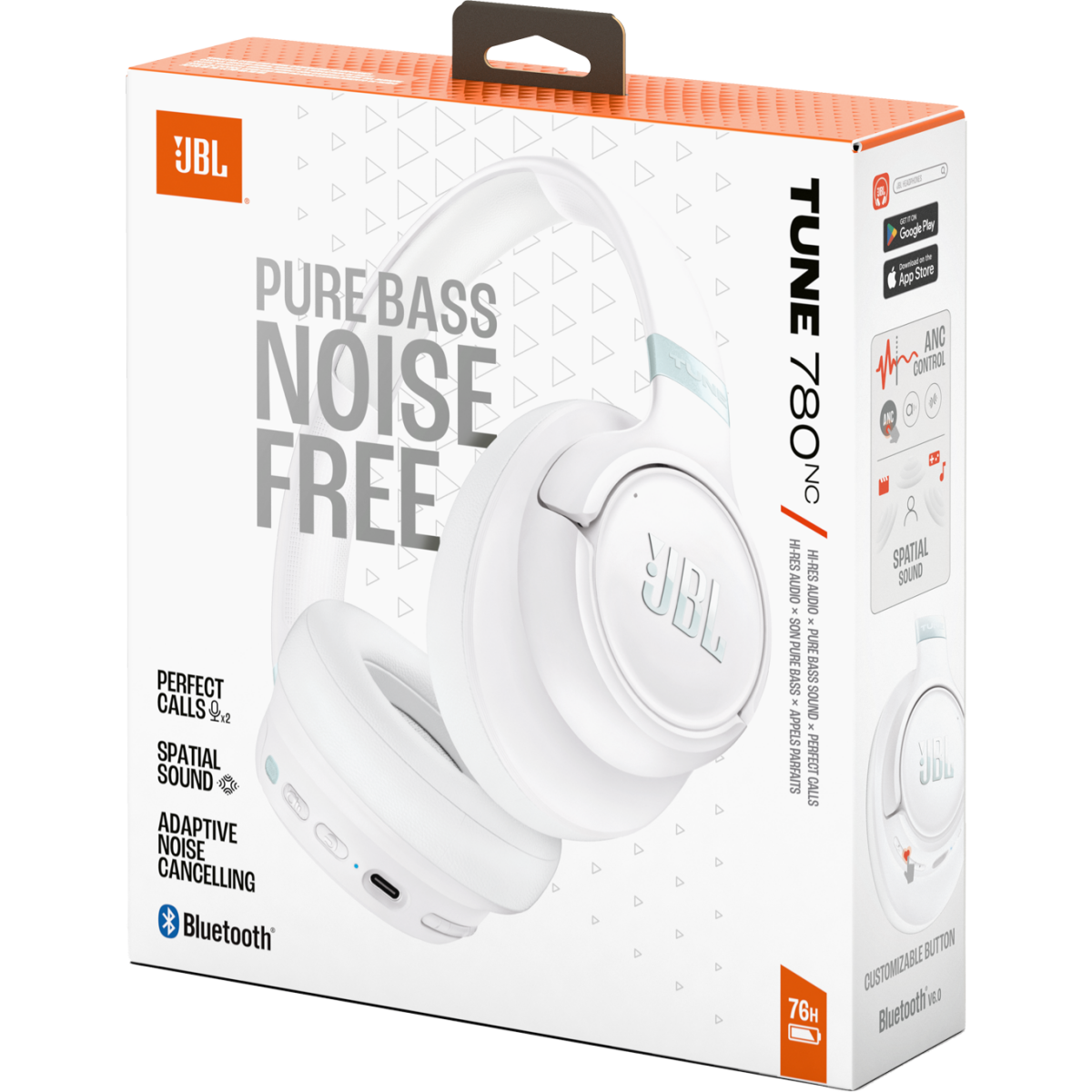 Headset JBL Tune 780NC White - JBLT780NCWHT - Foto 9