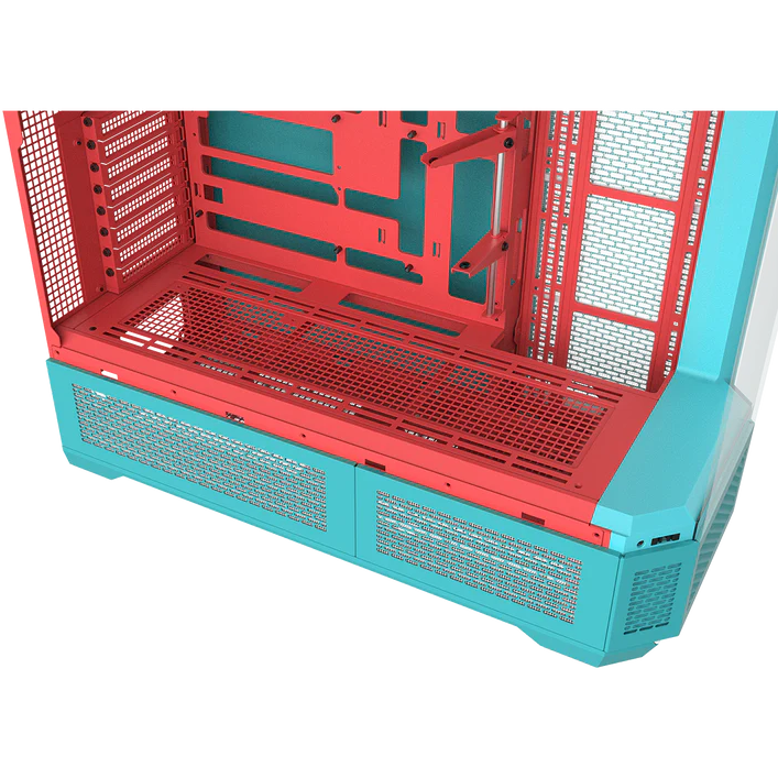 Gehäuse Thermaltake View 600 TG Mint Strawberry (CA-11H-00FLWN-00) - Foto 6