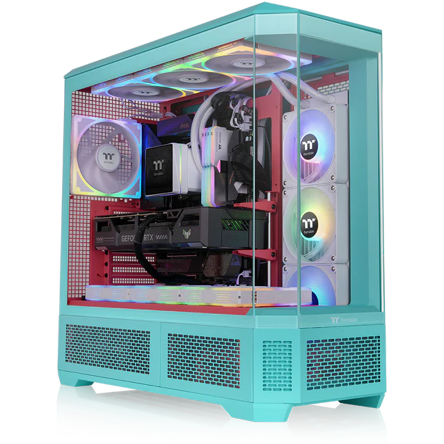 Gehäuse Thermaltake View 600 TG Mint Strawberry (CA-11H-00FLWN-00) - Foto 8