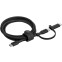 Kabel USB Type-C - USB Type-C/Lightning, 1.5m, Belkin CAC003hq1.5MBK - Foto 3