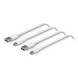 Kabel USB - USB Type-C, 1m, Belkin CAB001bt1MWH (2 pcs) (CAB001bt1MWH2PK)
