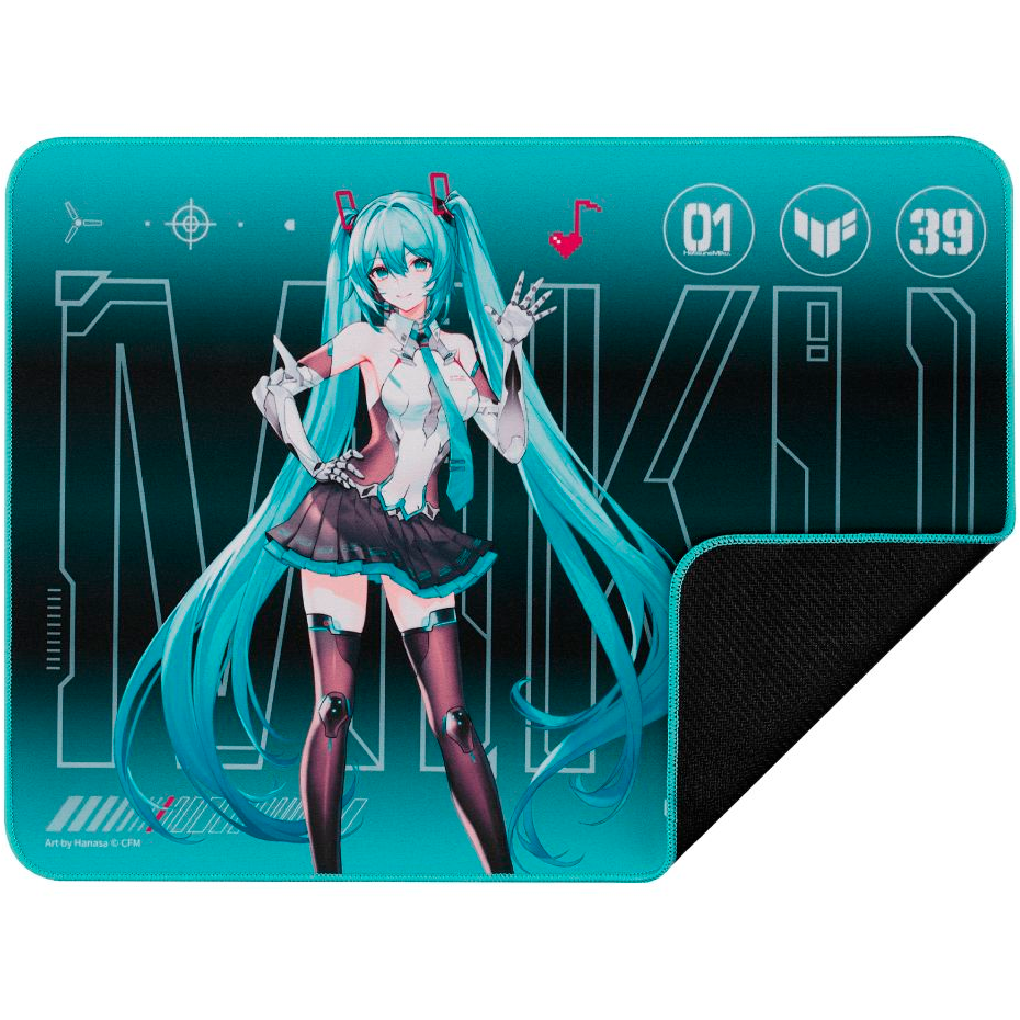 Mauspad ASUS TUF Gaming P1 Hatsune Miku Edition - 90MP04C0-BPUA00 - Foto 2