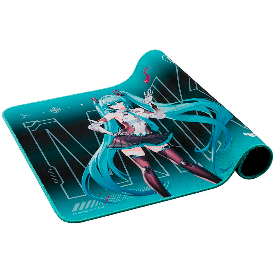 Mauspad ASUS TUF Gaming P1 Hatsune Miku Edition - 90MP04C0-BPUA00 - Foto 5