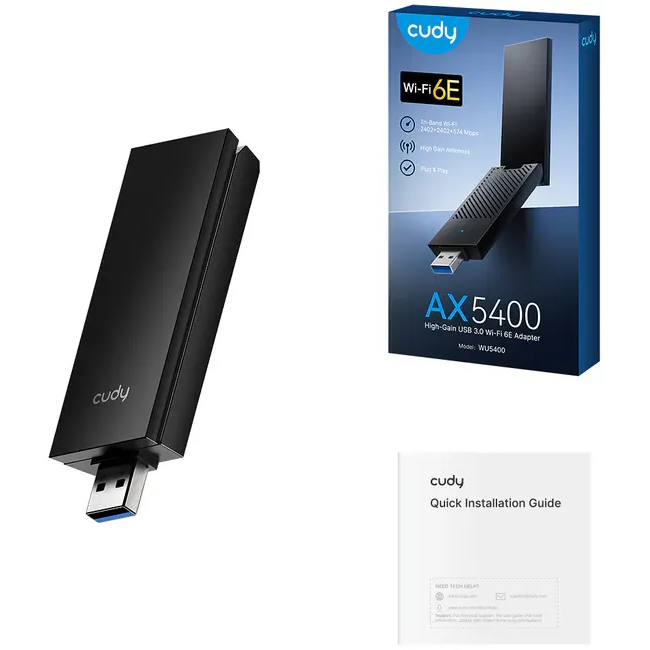 Wi-Fi Adapter Cudy WU5400 - Foto 5