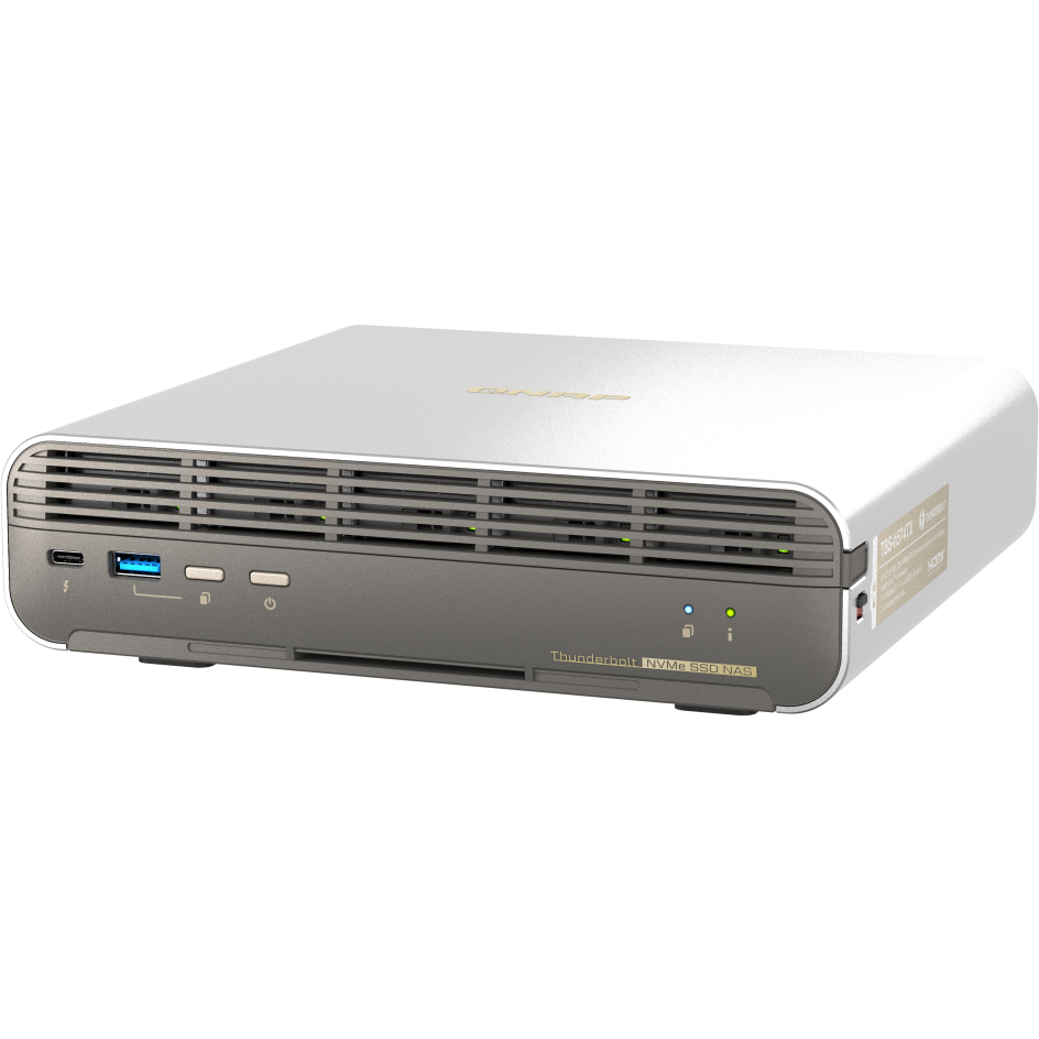 Netzwerkspeicher (NAS) QNAP TBS-h574TX-i3-12G - Foto 4