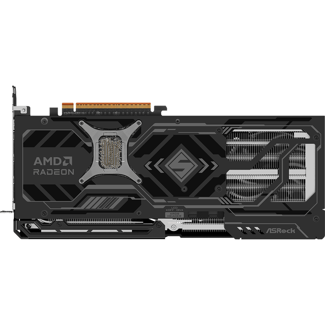 Grafikkarte AMD Radeon RX 9070 XT ASRock Steel Legend Dark 16GB (RX9070XT SLD 16G) - Foto 5