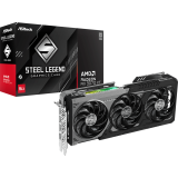 Grafikkarte AMD Radeon RX 9070 XT ASRock Steel Legend Dark 16GB (RX9070XT SLD 16G)