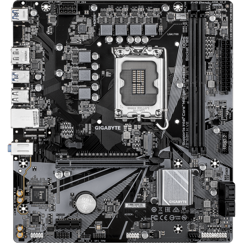 Mainboard Gigabyte B760M H V2