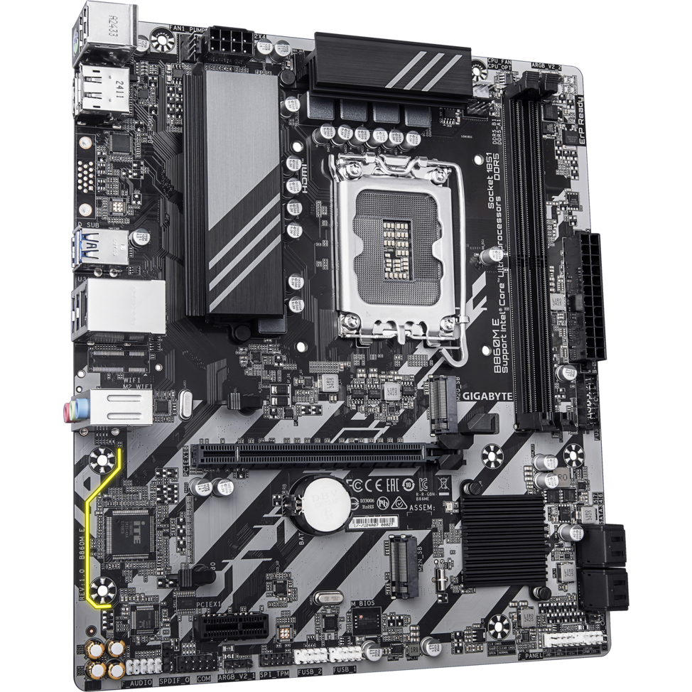 Motherboard Gigabyte B860M E - Foto 2