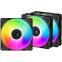 Gehäuselüfter Arctic P12 Pro Reverse A-RGB Black (3 pcs) - ACFAN00333A