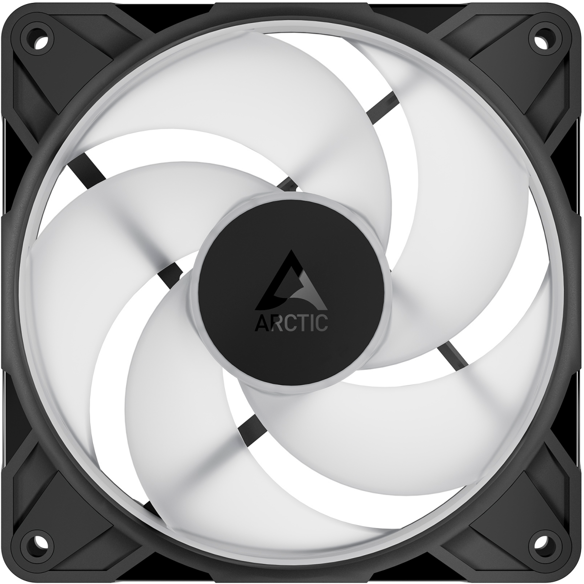 Gehäuselüfter Arctic P12 Pro Reverse A-RGB Black (3 pcs) - ACFAN00333A - Foto 4